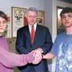 Above: As President Clinton looks on, dorkwad and gaywad leaders sign the landmark Wad Alliance Treaty.
